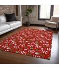 Dalyn Wonderland Red WN18 9ft. x 12ft. Rug