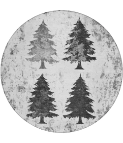 Dalyn Wonderland Gray WN19 8ft. x 8ft. Rug