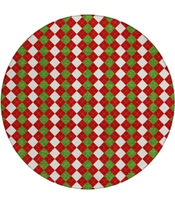 Dalyn Wonderland Red WN20 8ft. x 8ft. Rug