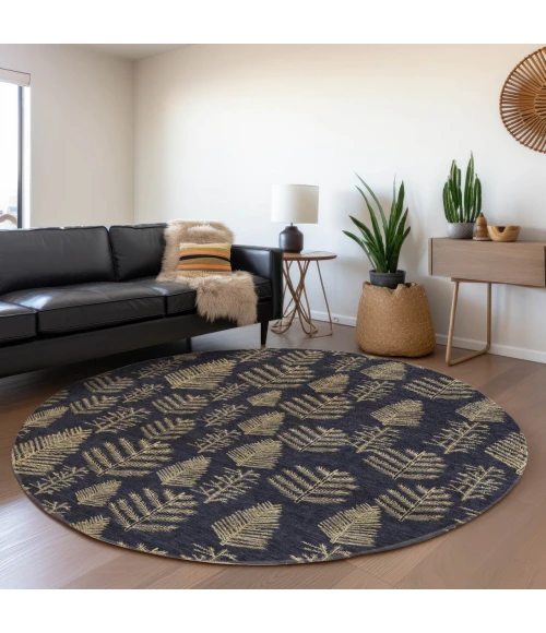 Dalyn Wonderland Black WN21 8ft. x 8ft. Rug