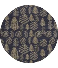 Dalyn Wonderland Black WN21 8ft. x 8ft. Rug