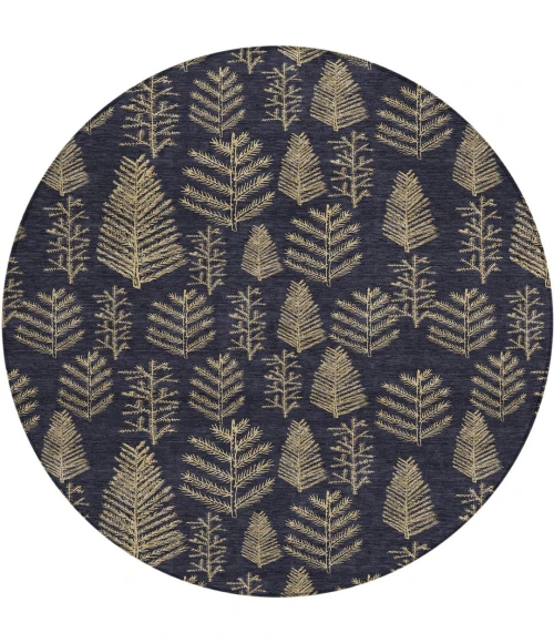 Dalyn Wonderland Black WN21 8ft. x 8ft. Rug