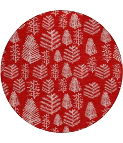 Dalyn Wonderland Red WN21 8ft. x 8ft. Rug