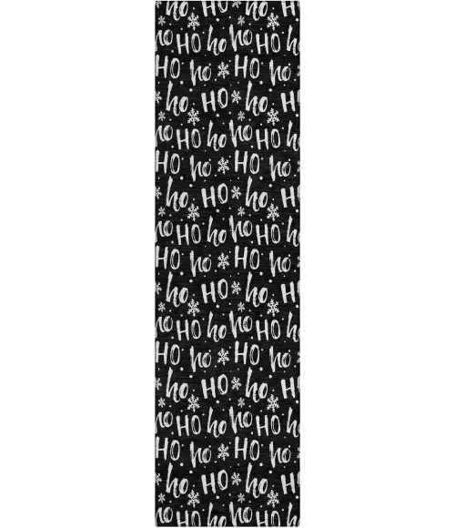 Dalyn Wonderland Black WN22 2ft.3in. x 7ft.6in. Rug