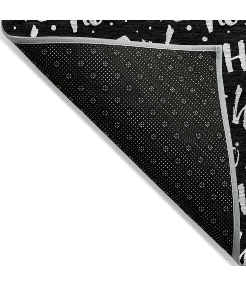 Dalyn Wonderland Black WN22 8ft. x 8ft. Rug