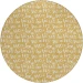 Dalyn Wonderland Gold WN22 8ft. x 8ft. Rug