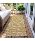 Dalyn Wonderland Gold WN22 2ft.3in. x 7ft.6in. Rug