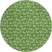 Dalyn Wonderland Green WN22 8ft. x 8ft. Rug
