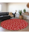 Dalyn Wonderland Red WN22 8ft. x 8ft. Rug