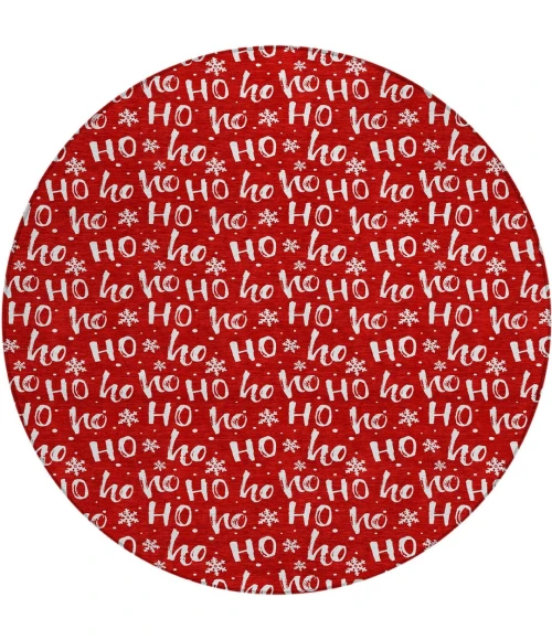 Dalyn Wonderland Red WN22 8ft. x 8ft. Rug