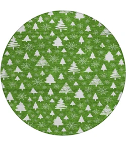Dalyn Wonderland Green WN23 8ft. x 8ft. Rug