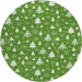 Dalyn Wonderland Green WN23 8ft. x 8ft. Rug