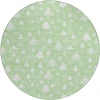 Dalyn Wonderland Green WN23 8ft. x 8ft. Rug