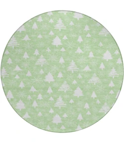 Dalyn Wonderland Green WN23 8ft. x 8ft. Rug