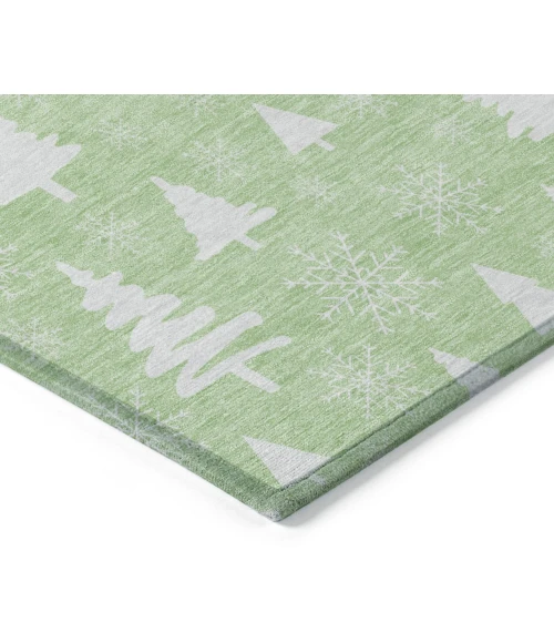 Dalyn Wonderland Green WN23 8ft. x 8ft. Rug