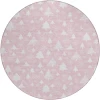 Dalyn Wonderland Pink WN23 8ft. x 8ft. Rug
