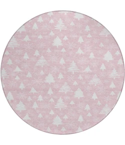 Dalyn Wonderland Pink WN23 8ft. x 8ft. Rug