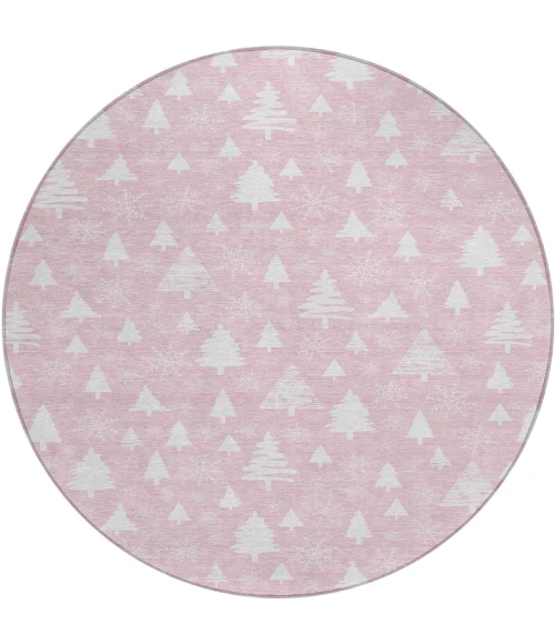 Dalyn Wonderland Pink WN23 8ft. x 8ft. Rug