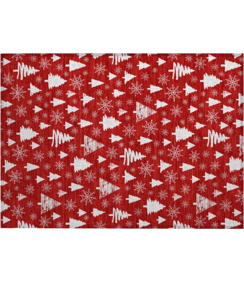 Dalyn Wonderland Red WN23 1ft.8in. x 2ft.6in. Rug