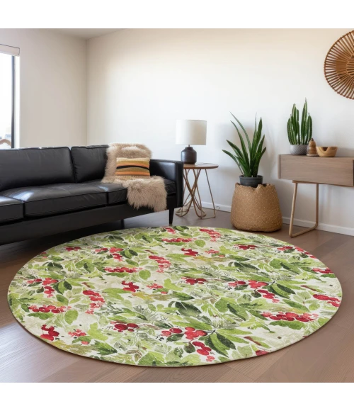 Dalyn Wonderland Green WN24 8ft. x 8ft. Rug