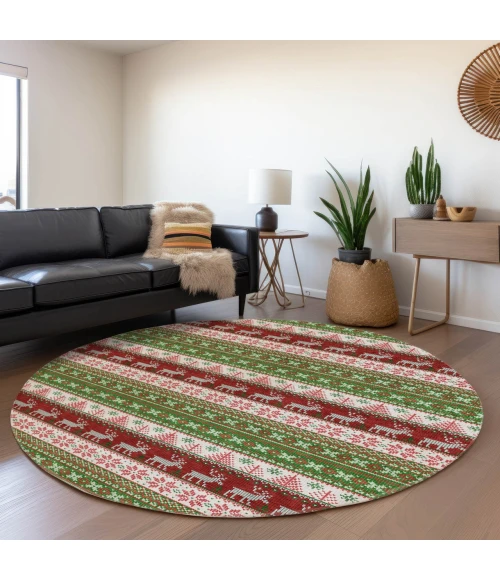Dalyn Wonderland Green WN26 8ft. x 8ft. Rug