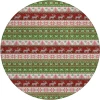 Dalyn Wonderland Green WN26 8ft. x 8ft. Rug