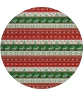 Dalyn Wonderland Red WN26 8ft. x 8ft. Rug
