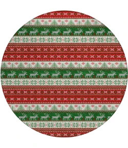 Dalyn Wonderland Red WN26 8ft. x 8ft. Rug