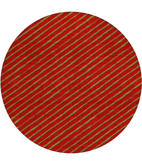 Dalyn Wonderland Red WN27 8ft. x 8ft. Rug