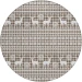 Dalyn Wonderland Brown WN28 8ft. x 8ft. Rug
