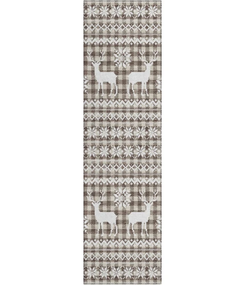 Dalyn Wonderland Brown WN28 2ft.3in. x 7ft.6in. Rug