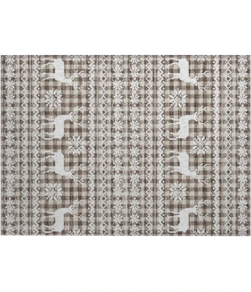 Dalyn Wonderland Brown WN28 1ft.8in. x 2ft.6in. Rug