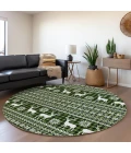 Dalyn Wonderland Green WN28 8ft. x 8ft. Rug