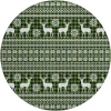 Dalyn Wonderland Green WN28 8ft. x 8ft. Rug