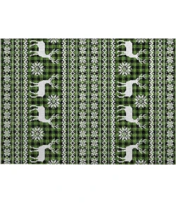 Dalyn Wonderland Green WN28 1ft.8in. x 2ft.6in. Rug