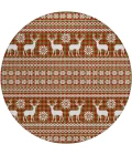 Dalyn Wonderland Green WN28 8ft. x 8ft. Rug