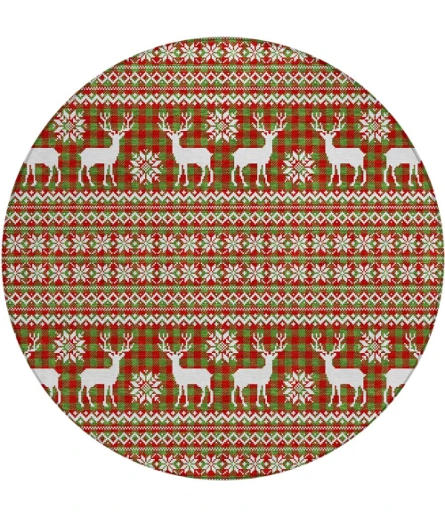 Dalyn Wonderland Green WN28 8ft. x 8ft. Rug