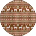 Dalyn Wonderland Green WN28 8ft. x 8ft. Rug