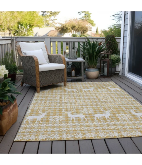 Dalyn Wonderland Gold WN28 3ft. x 5ft. Rug
