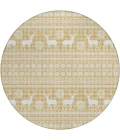 Dalyn Wonderland Gold WN28 8ft. x 8ft. Rug