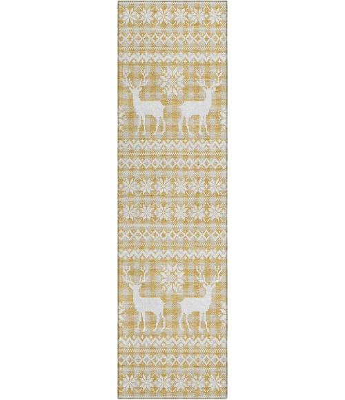 Dalyn Wonderland Gold WN28 2ft.3in. x 7ft.6in. Rug