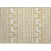 Dalyn Wonderland Gold WN28 1ft.8in. x 2ft.6in. Rug