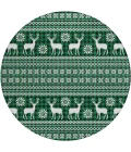 Dalyn Wonderland Green WN28 8ft. x 8ft. Rug