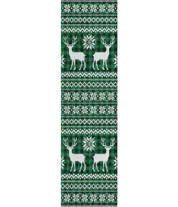 Dalyn Wonderland Green WN28 2ft.3in. x 7ft.6in. Rug