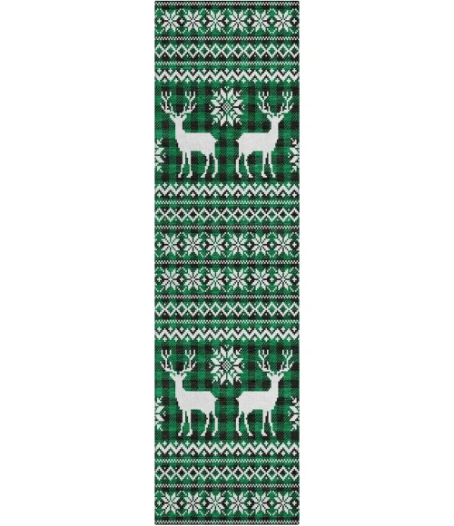 Dalyn Wonderland Green WN28 2ft.3in. x 7ft.6in. Rug