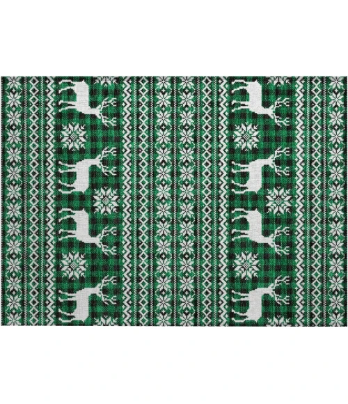 Dalyn Wonderland Green WN28 1ft.8in. x 2ft.6in. Rug
