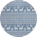 Dalyn Wonderland Blue WN28 8ft. x 8ft. Rug