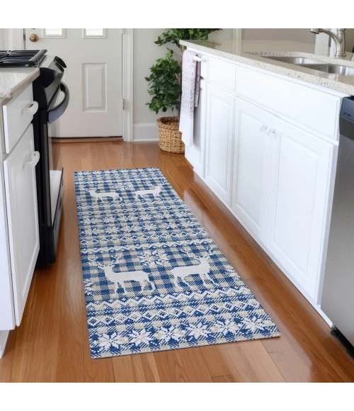 Dalyn Wonderland Blue WN28 2ft.3in. x 7ft.6in. Rug