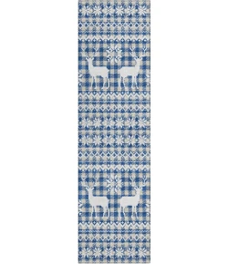 Dalyn Wonderland Blue WN28 2ft.3in. x 7ft.6in. Rug