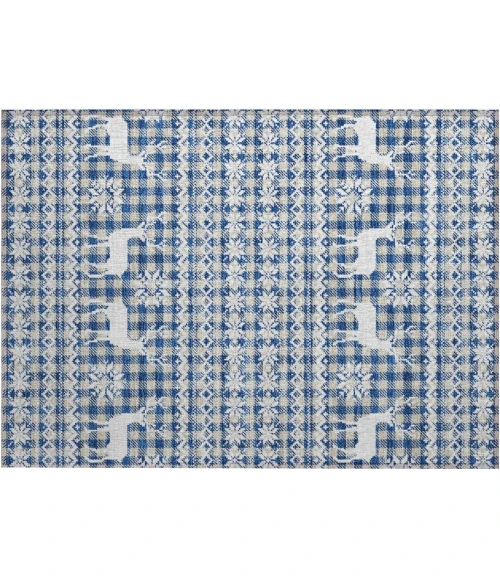 Dalyn Wonderland Blue WN28 1ft.8in. x 2ft.6in. Rug